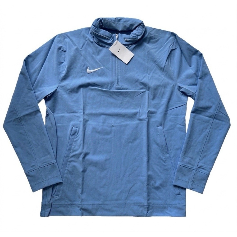 Nike Coaches Jacket SS Woven Blue DV6754-657 Mens Large Water Repellant NEW